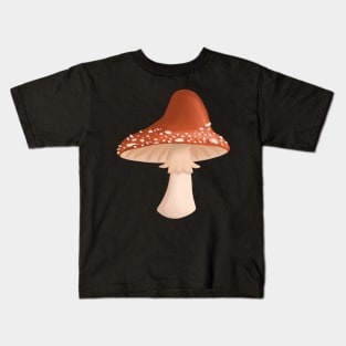 A Mushroom Toadstool Kids T-Shirt